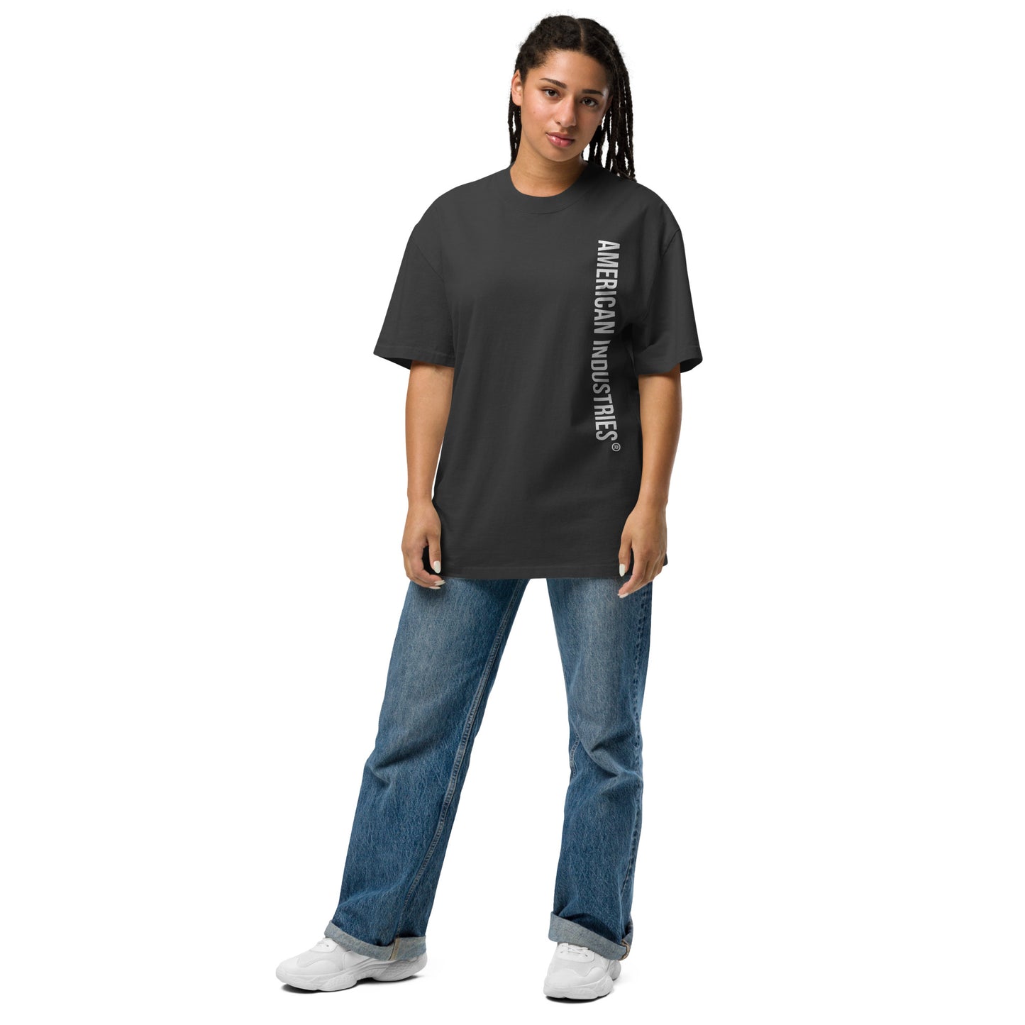 American Industries ® AUS Oversized faded t-shirt