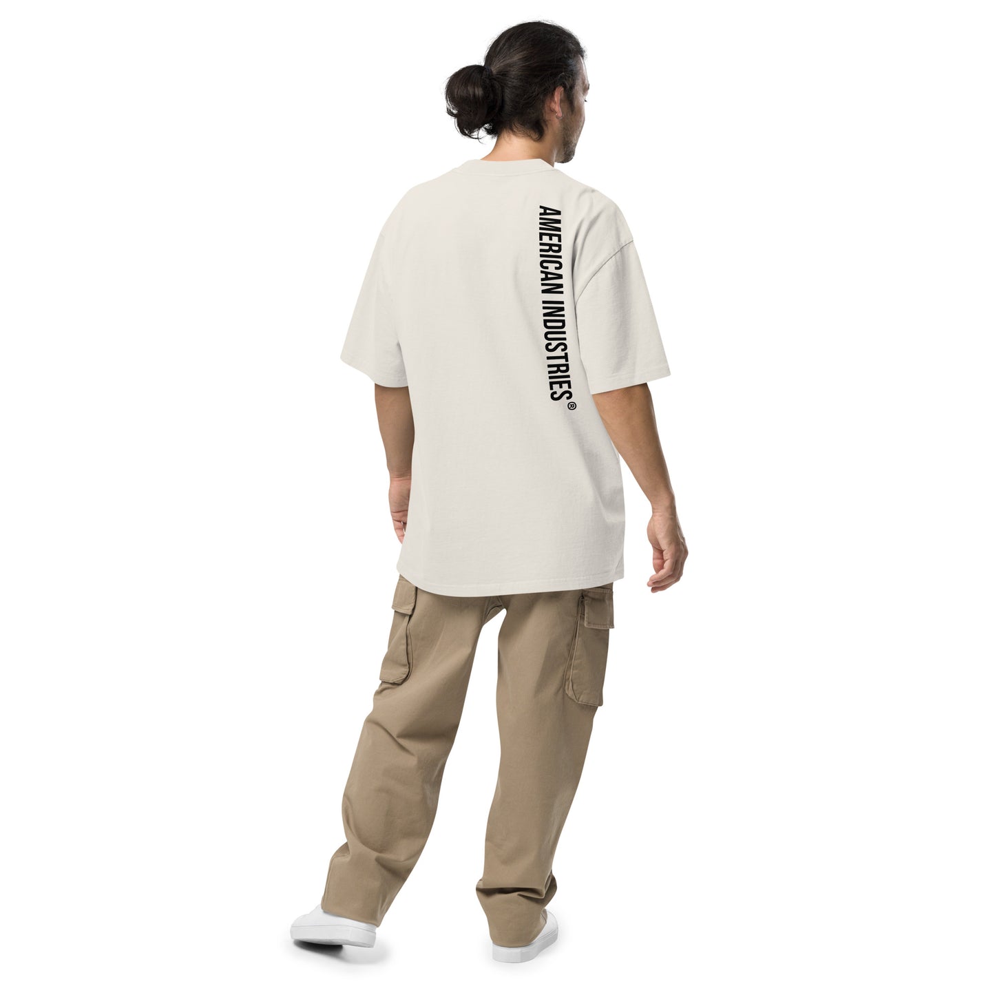 American Industries ® EOD Oversized faded t-shirt