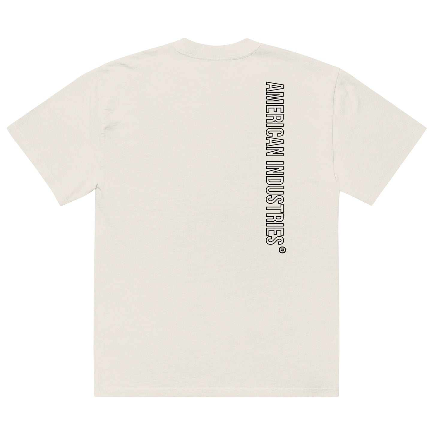 American Industries ® GAC Oversized faded t-shirt