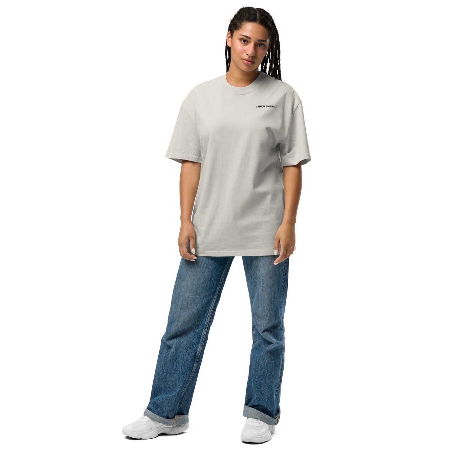 American Industries ® EOD Oversized faded t-shirt