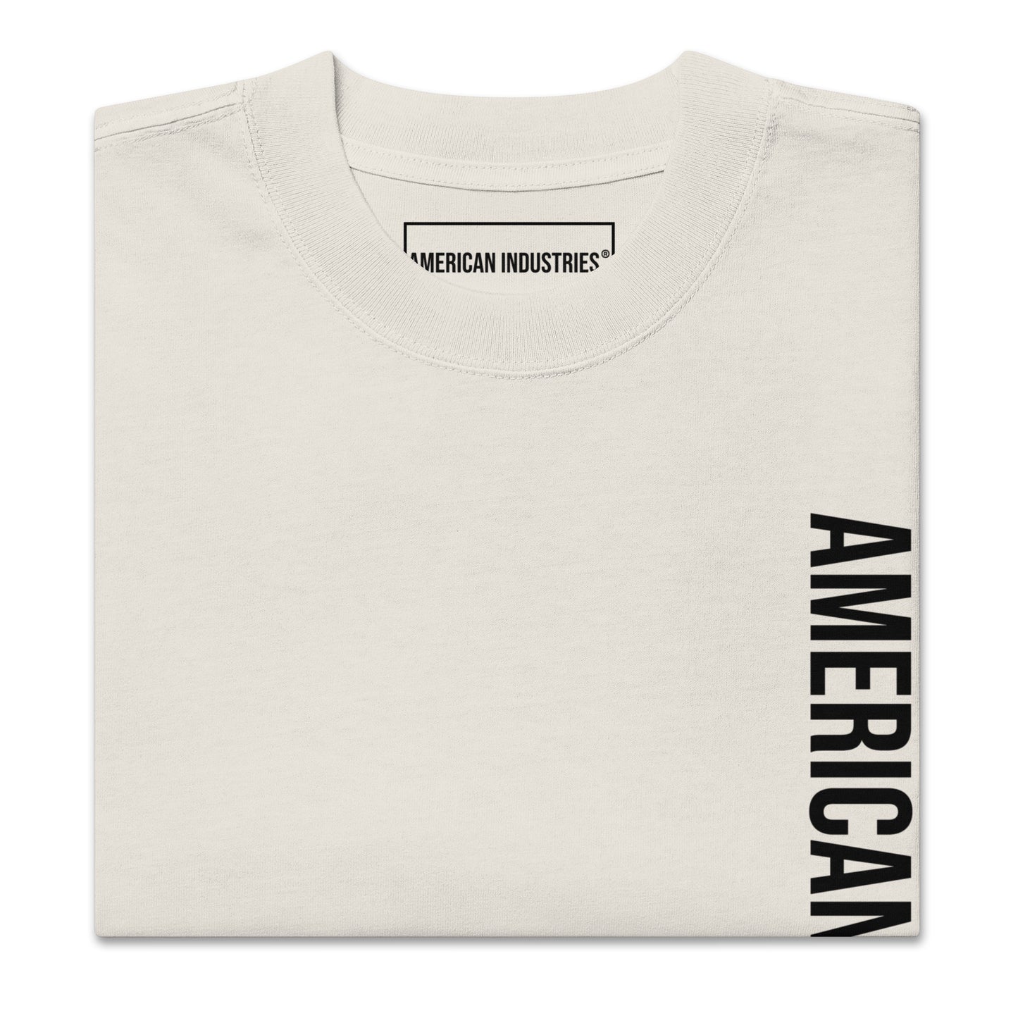 American Industries ® GAC Oversized faded t-shirt