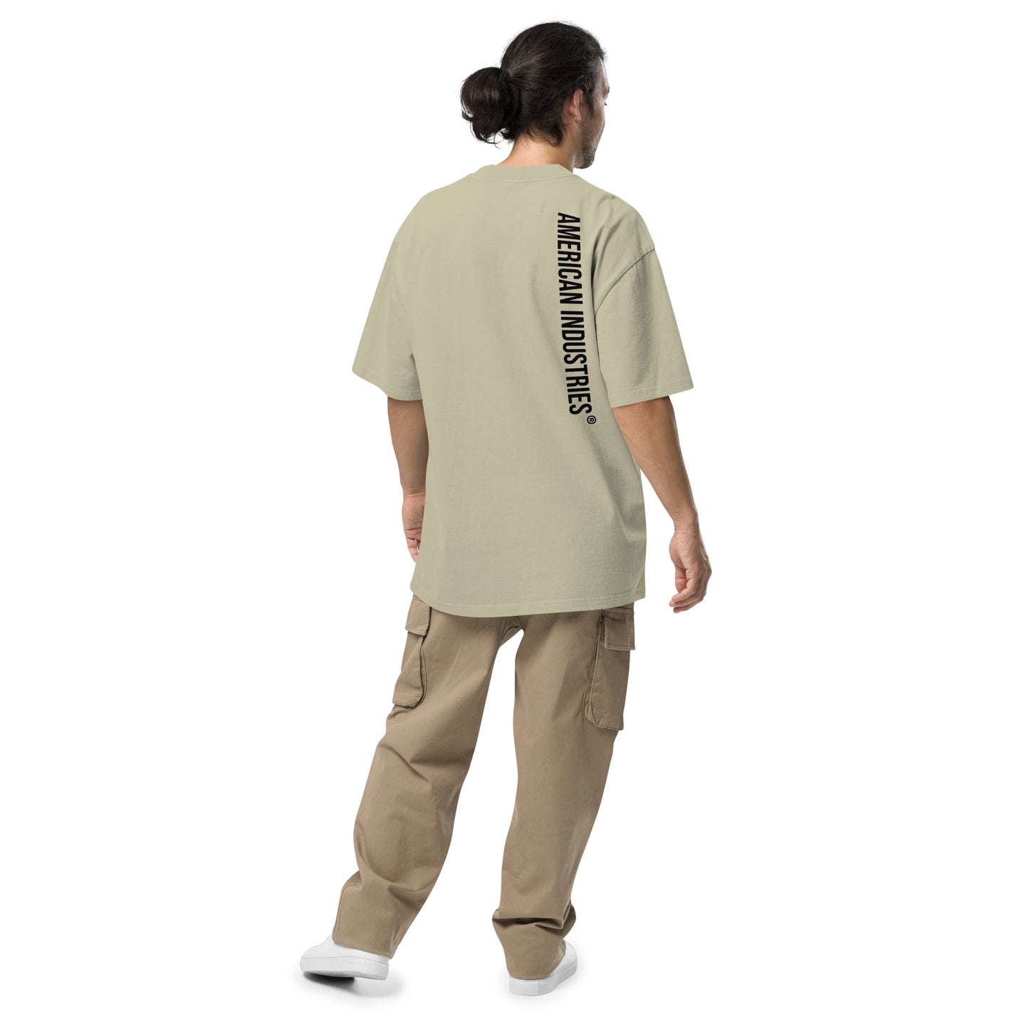 American Industries ® FZQ Oversized faded t-shirt