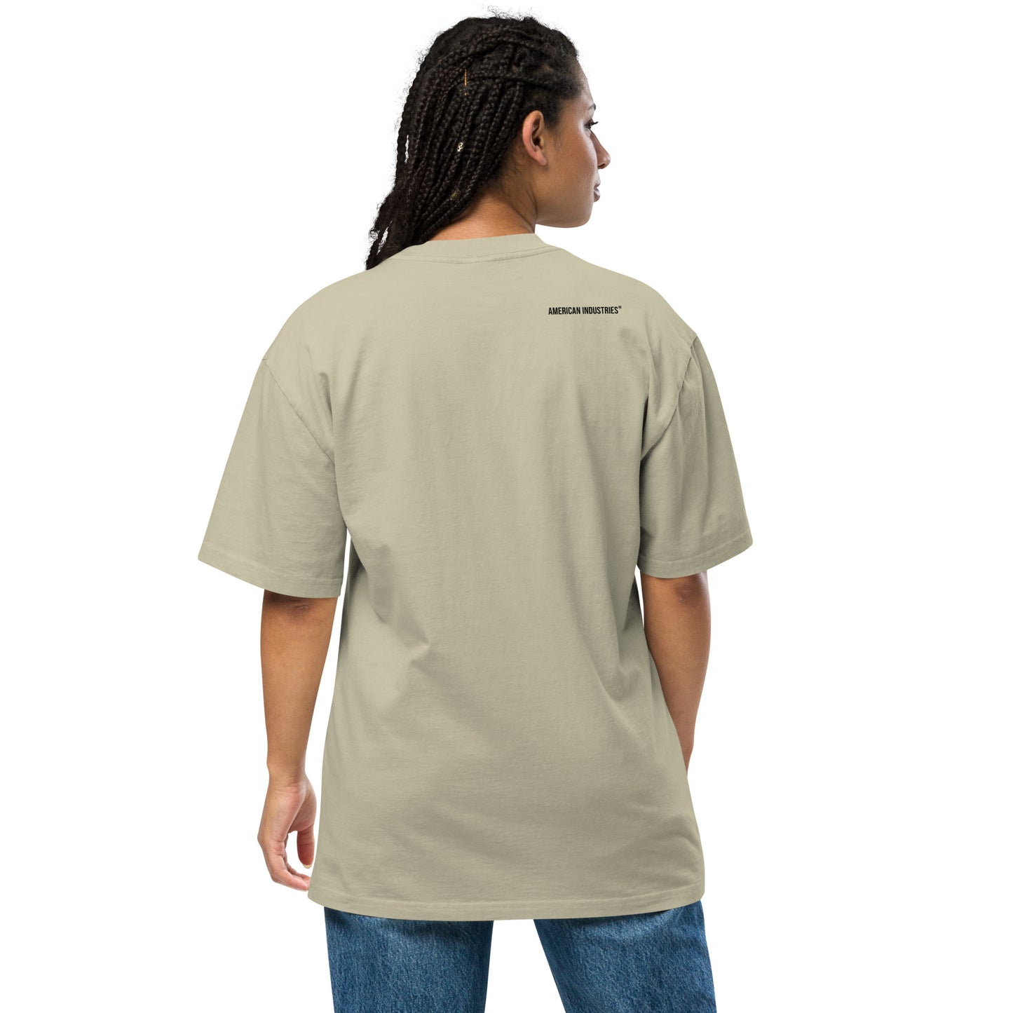 American Industries ®GQP Oversized faded t-shirt