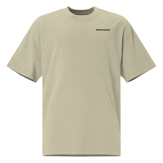 American Industries ® FZQ Oversized faded t-shirt