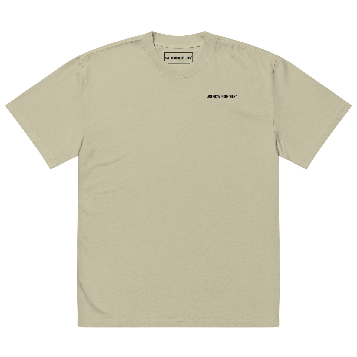 American Industries ® FZQ Oversized faded t-shirt