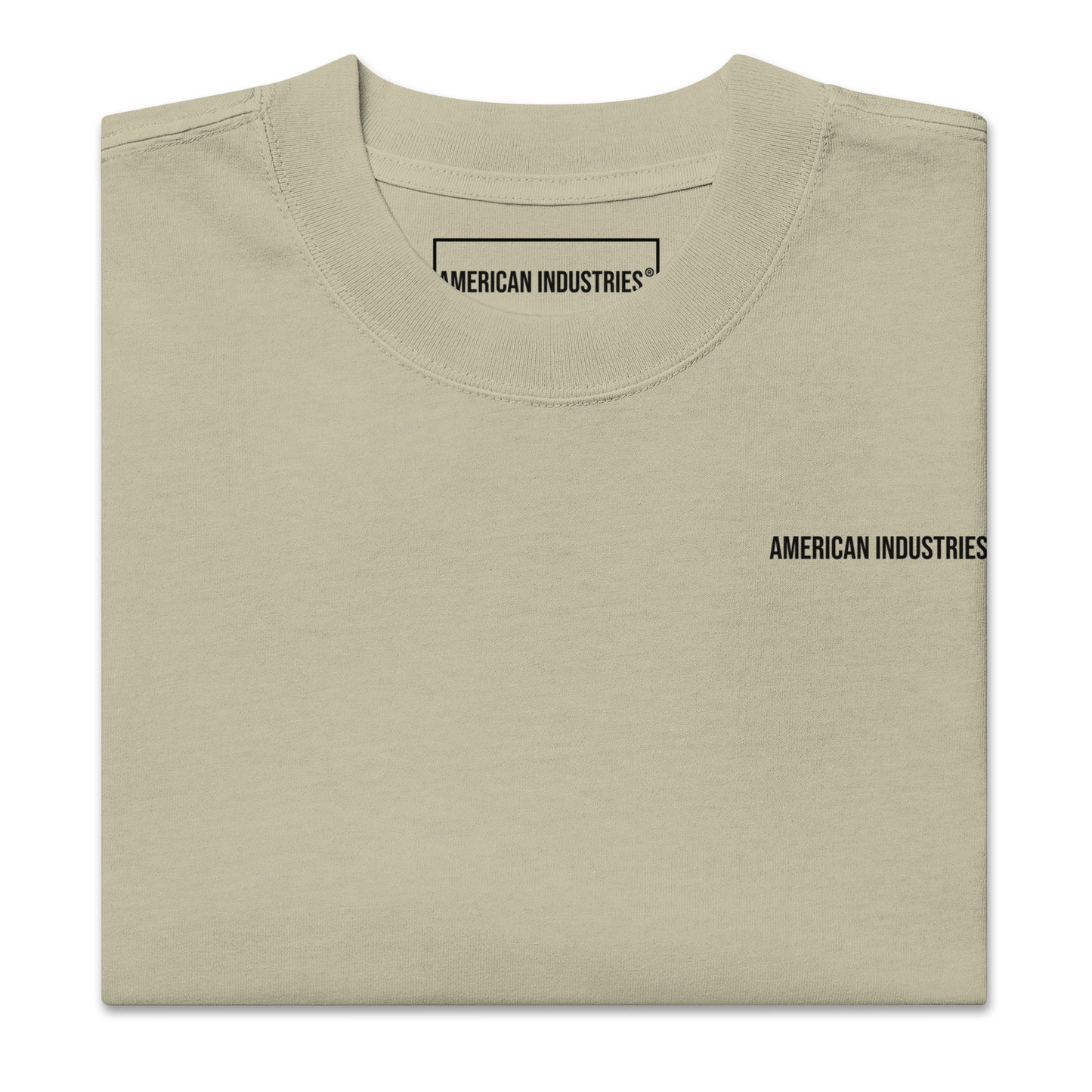 American Industries ® FZQ Oversized faded t-shirt