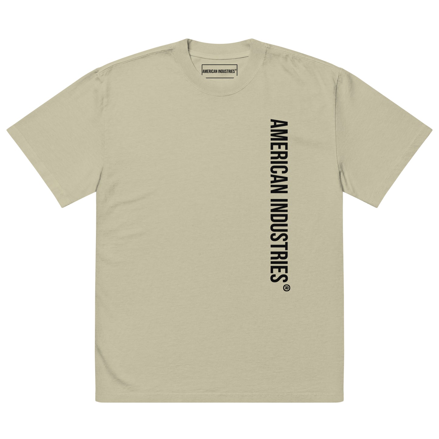 American Industries ®GQP Oversized faded t-shirt