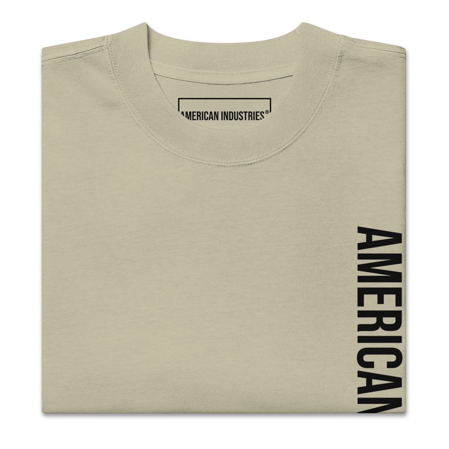 American Industries ®GQP Oversized faded t-shirt