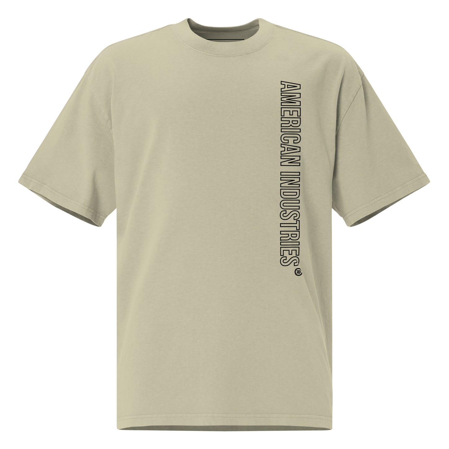 American Industries ® HWA Oversized faded t-shirt