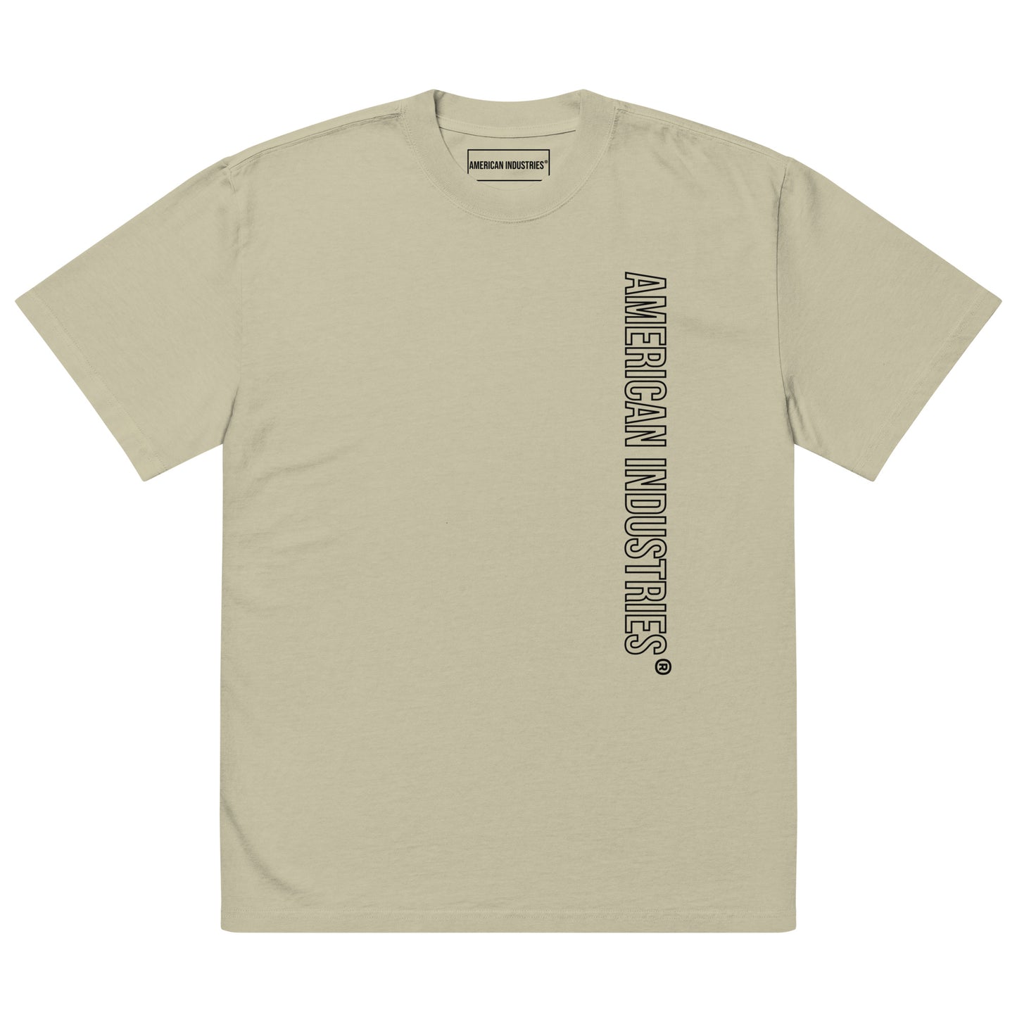 American Industries ® HWA Oversized faded t-shirt