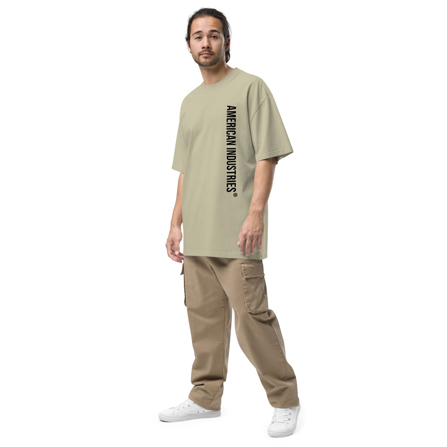 American Industries ®GQP Oversized faded t-shirt