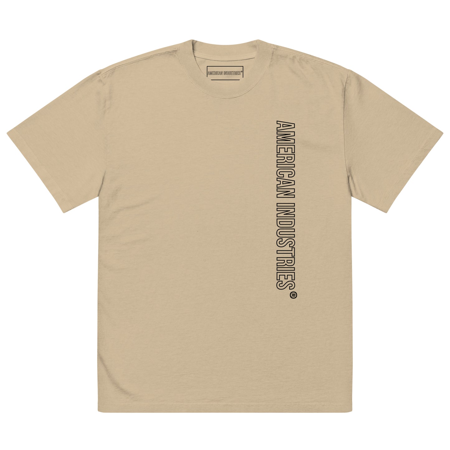 American Industries ® PMO Oversized faded t-shirt