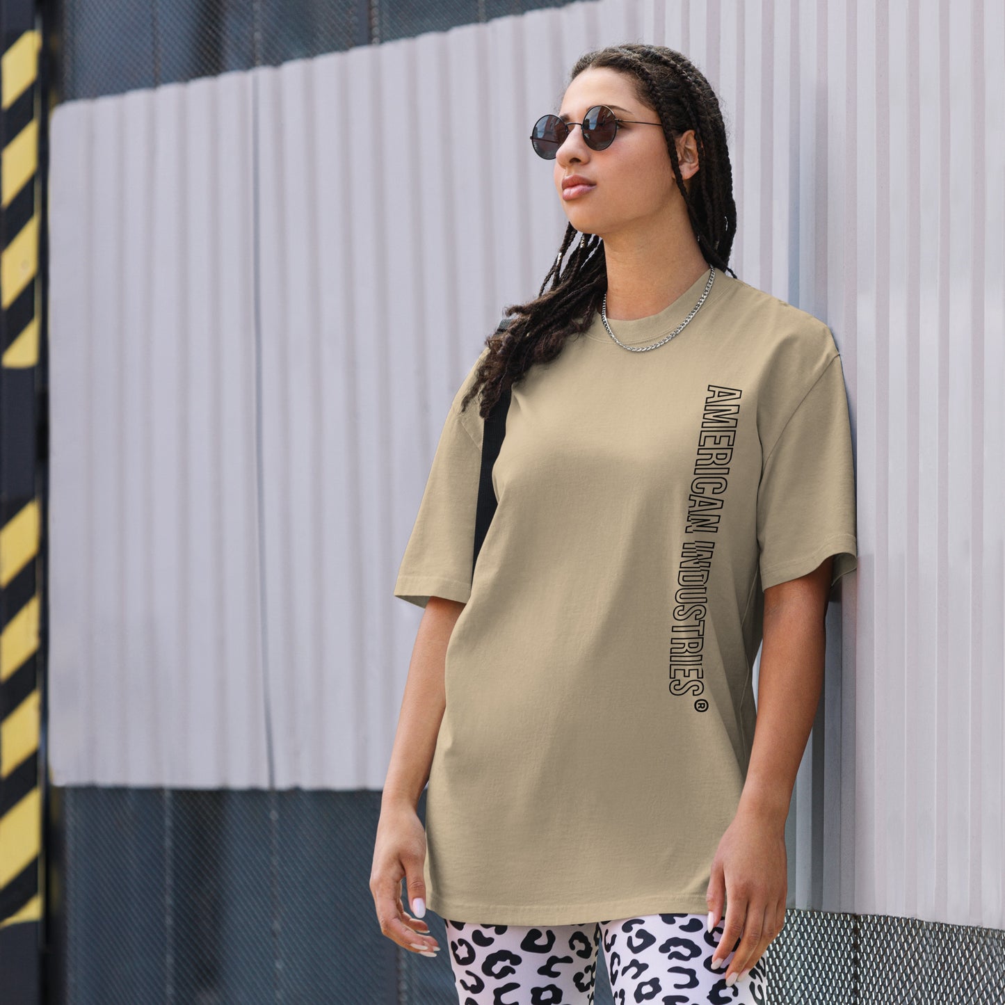 American Industries ® PMO Oversized faded t-shirt
