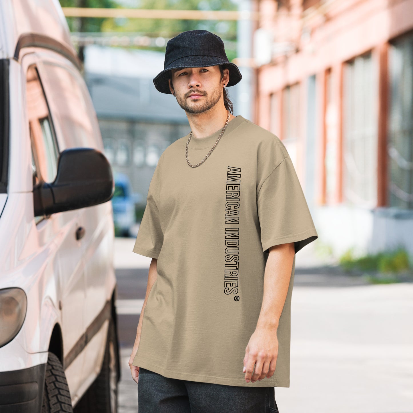 American Industries ® PMO Oversized faded t-shirt