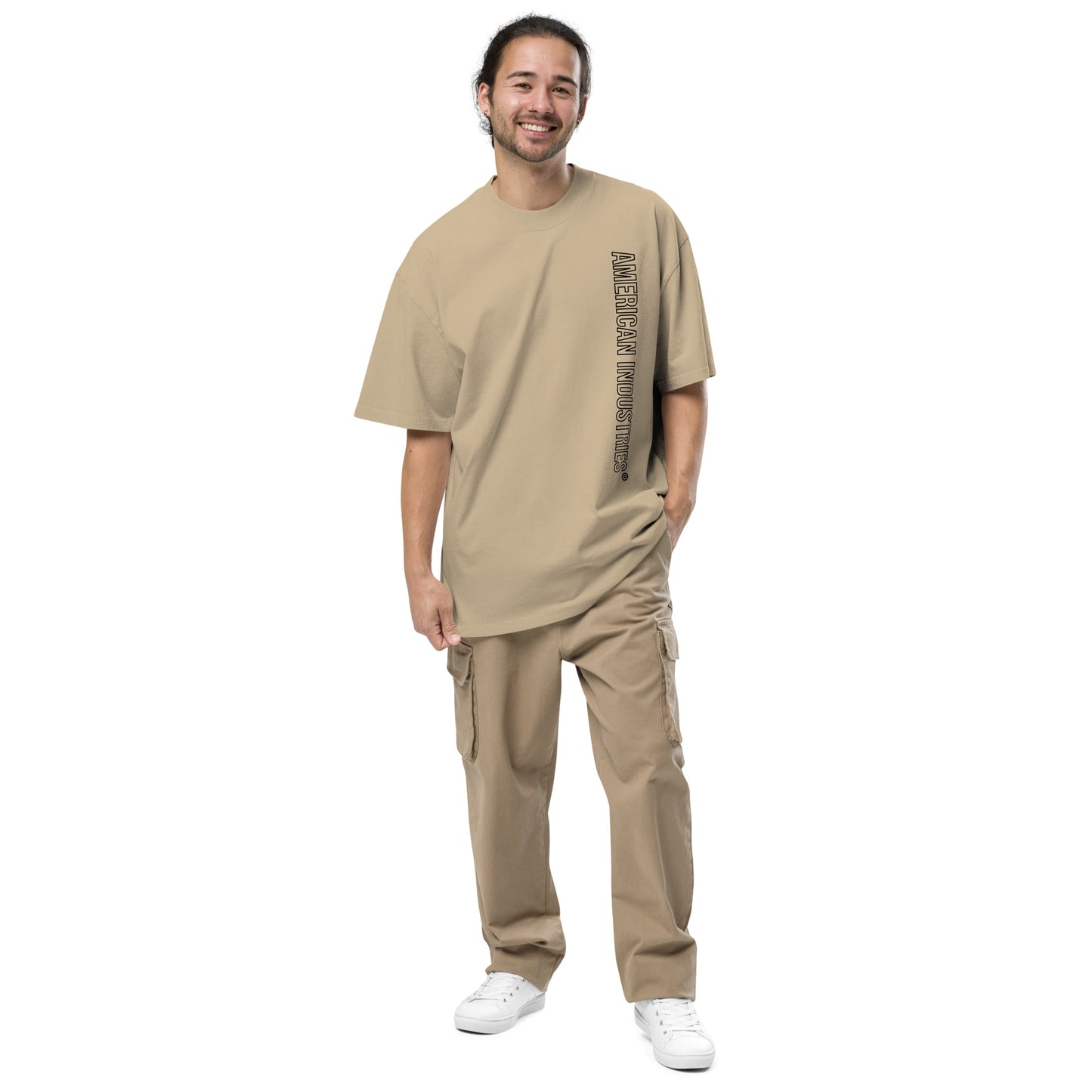 American Industries ® PMO Oversized faded t-shirt