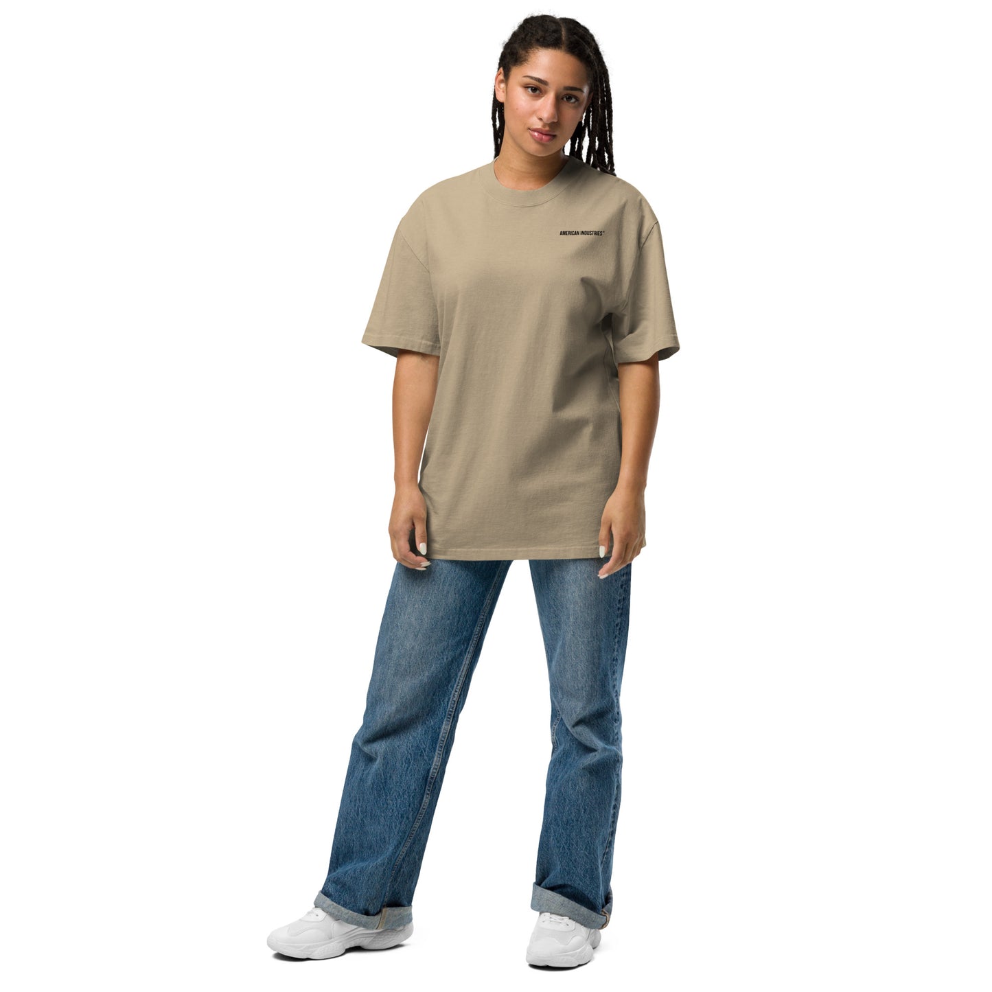 American Industries ® ABA Oversized faded t-shirt