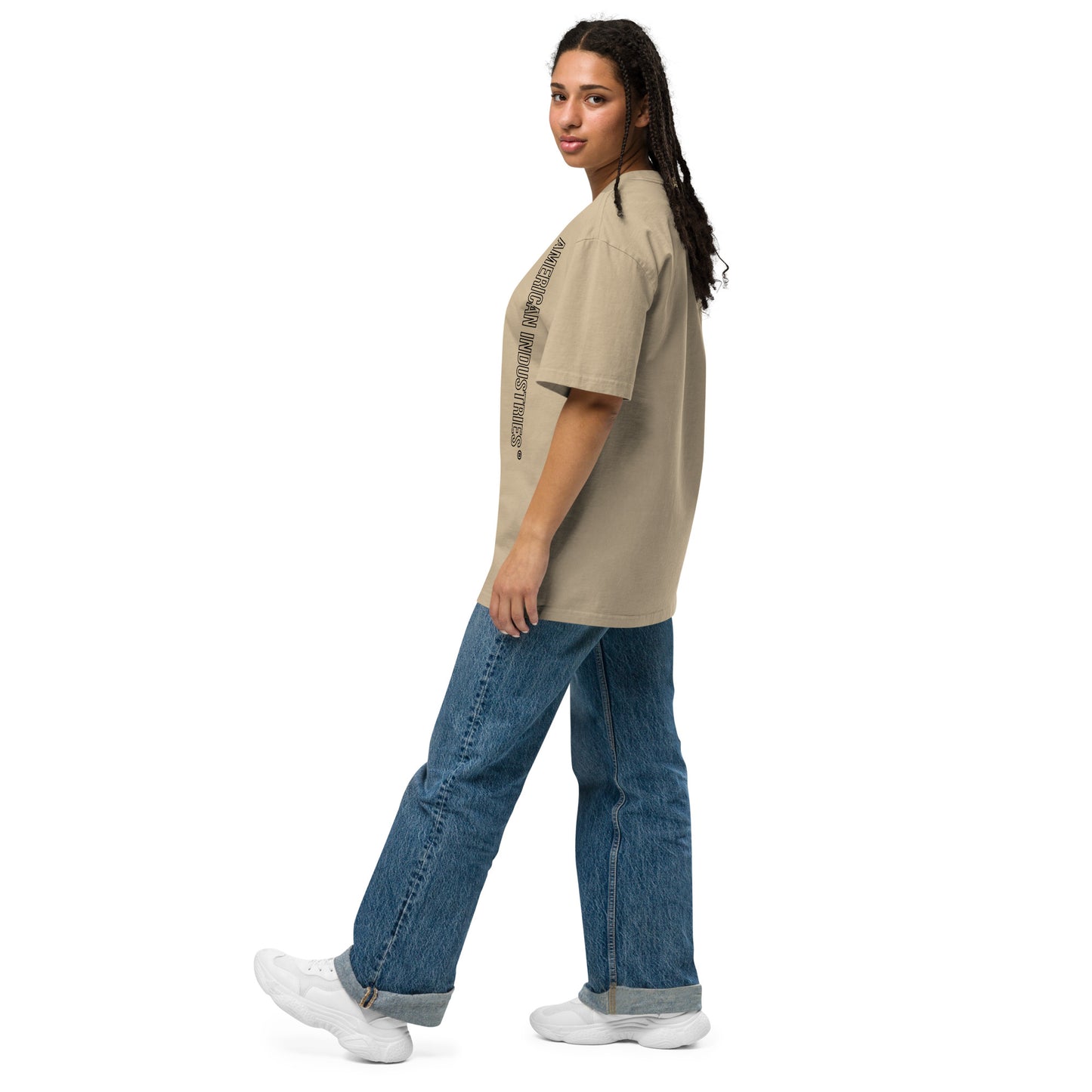 American Industries ® PMO Oversized faded t-shirt