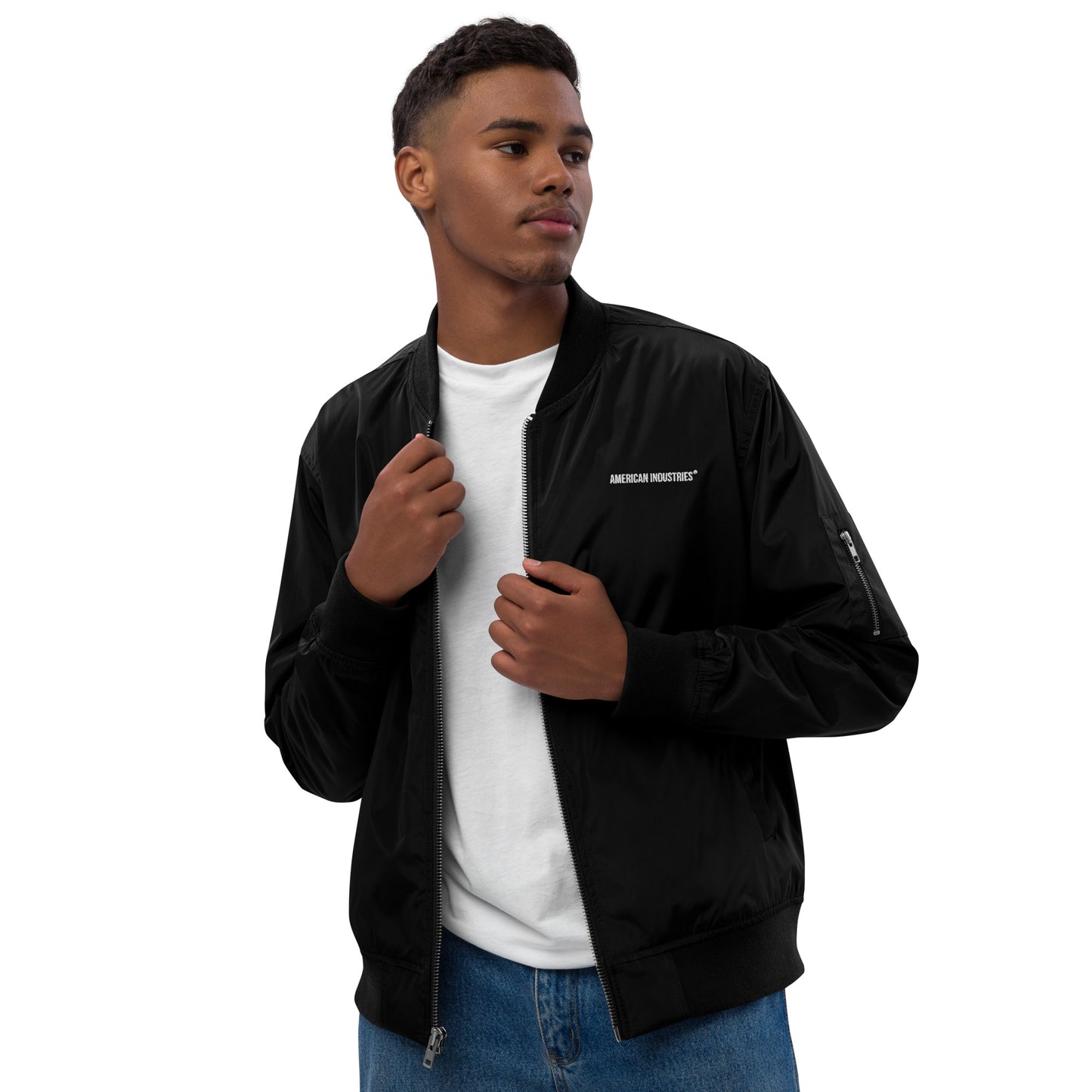 American Industries ® JHF Premium recycled bomber jacket