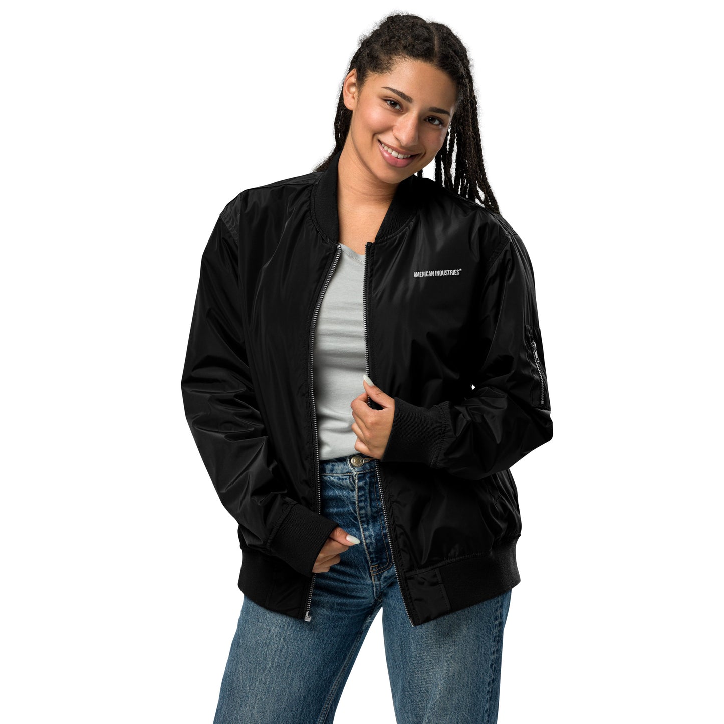 American Industries ® JHF Premium recycled bomber jacket