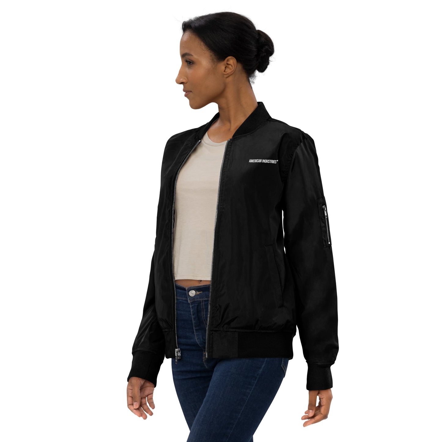 American Industries ® JHF Premium recycled bomber jacket